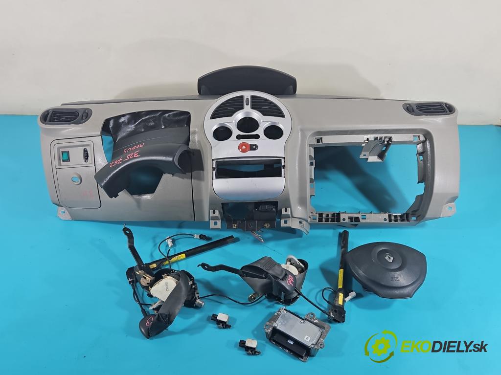 Renault Modus 1.5 dci 86 HP manual 63 kW 1461 cm3 5- kokpit,pristrojová doska rozdeľovacia 