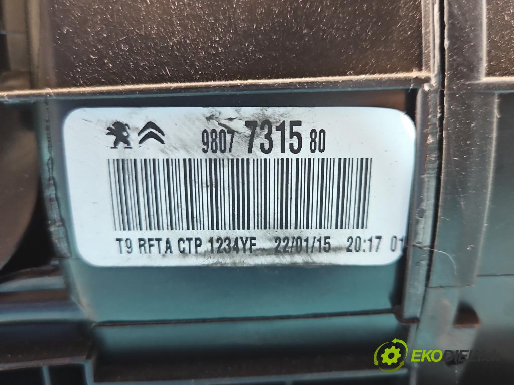 Peugeot 308 II 2013-2021 2.0 e-hdi 150 hp manual 110 kW 1997 cm3 5- radiátor 98077351580 (Radiátory topení)