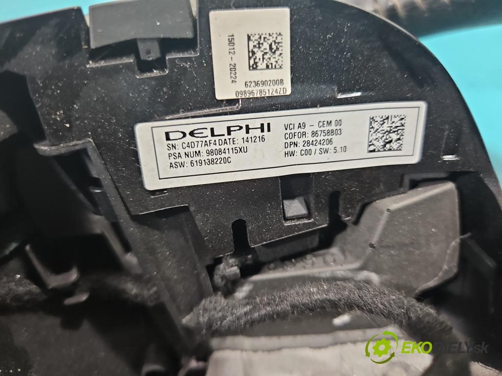 Peugeot 308 II 2013-2021 2.0 e-hdi 150 HP manual 110 kW 1997 cm3 5- volant 98084115XU (Volanty)