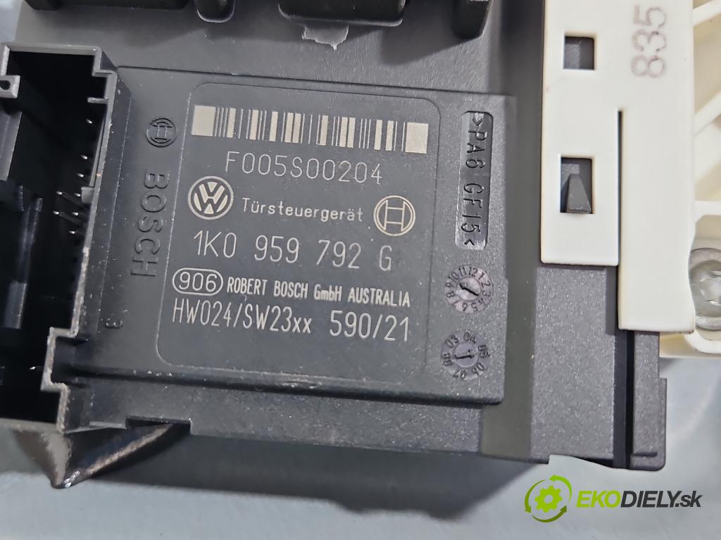 Vw Golf V 2003-2009 1.6 SR 102 HP manual 75 kW 1595 cm3 5- mechanizmus okna predné pravý 1K0959702K