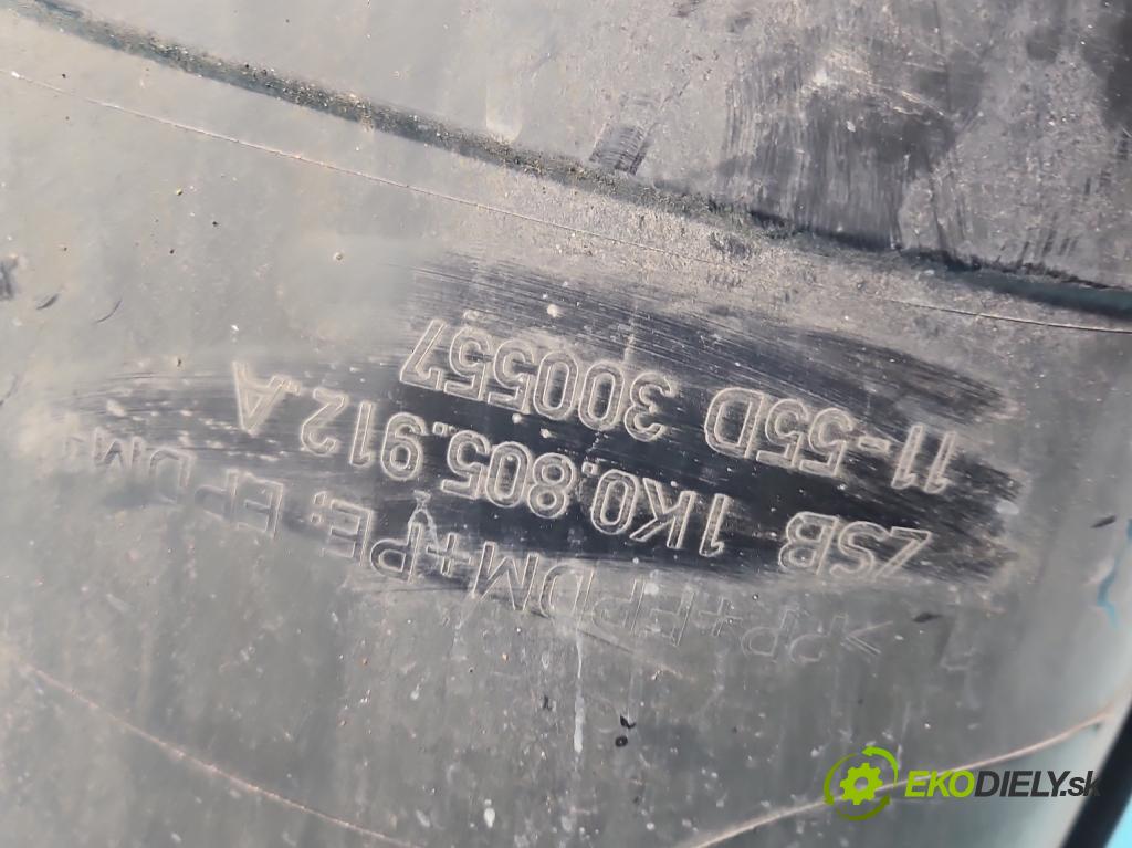 Vw Golf V 2003-2009 1.6 SR 102 hp manual 75 kW 1595 cm3 5- blatník: přední pravé 1K0805912A