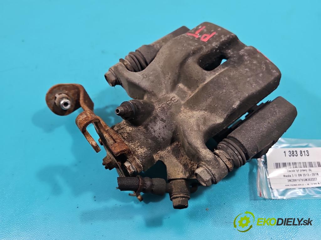 Mazda 3 III BM 2013-2018 2.0 16V 155 HP manual 114 kW 1998 cm3 4- brzdič zadné pravý (Ostatné)