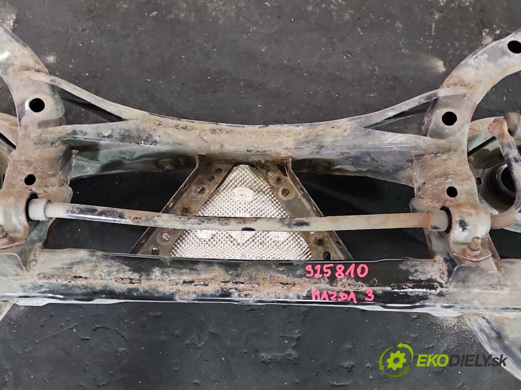 Mazda 3 III BM 2013-2018 2.0 16V 155 hp manual 114 kW 1998 cm3 4- zadní výztuha  (Výztuhy zadní)