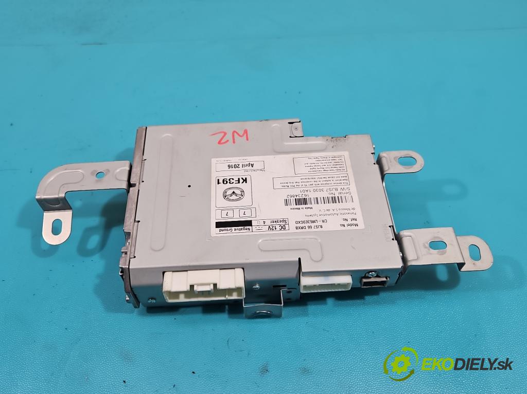 Mazda 3 III BM 2013-2018 2.0 16V 155 HP manual 114 kW 1998 cm3 4- Zesilovač: BJS766DRXB (Zosilňovače)