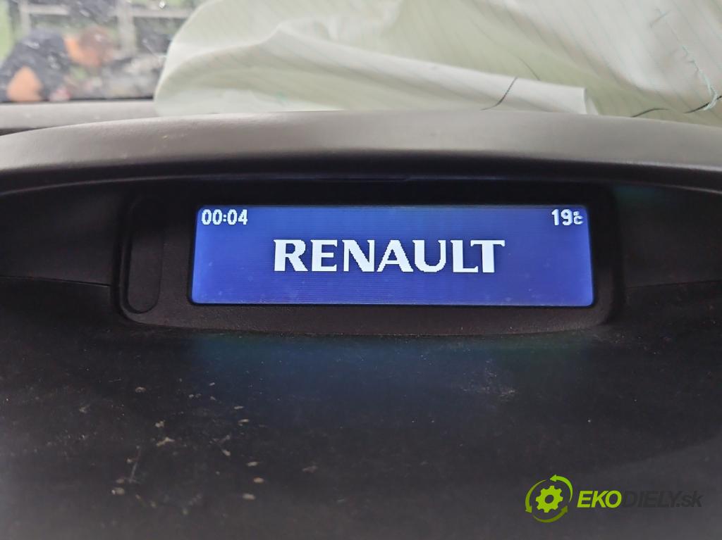 Renault Megane III 2008-2016 1.6 16V 110 HP manual 81 kW 1598 cm3 5- Zobrazit: 280346458R (Prístrojové dosky, displeje)