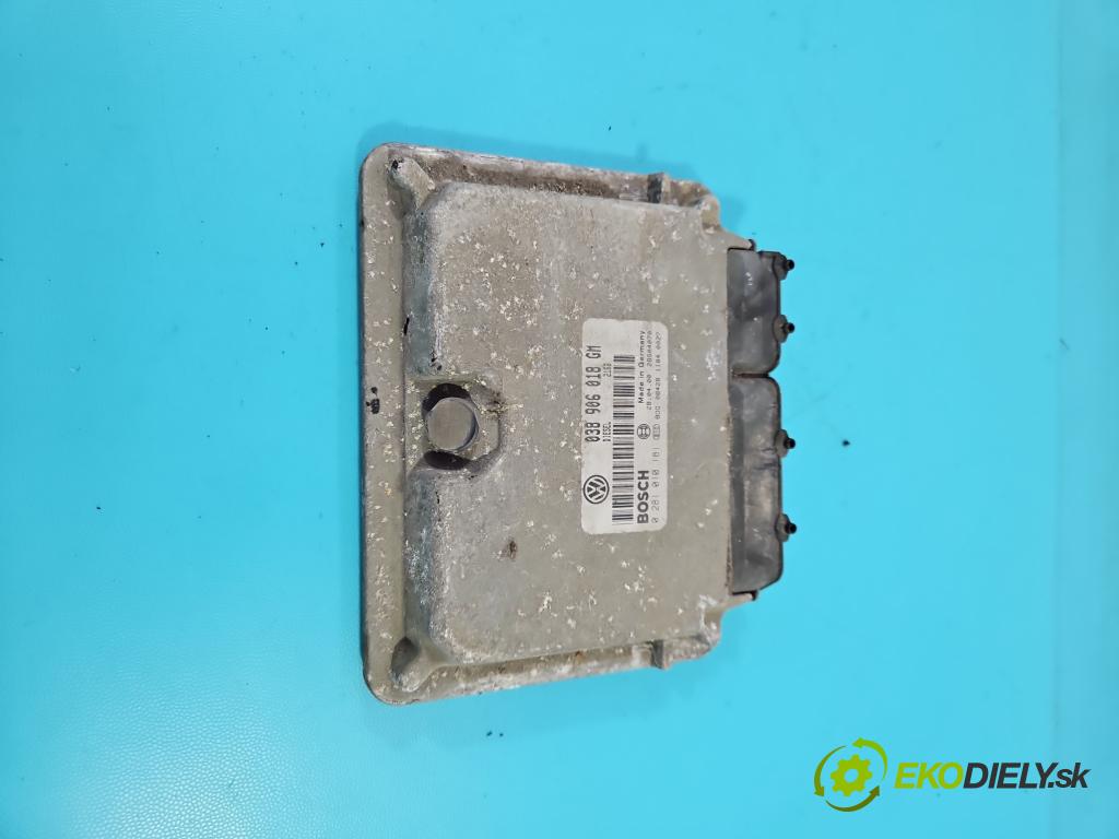 Skoda Octavia I 1996-2010 1.9 TDI 110 hp manual 81 kW 1896 cm3 5- řídící jednotka motoru 038906018GM