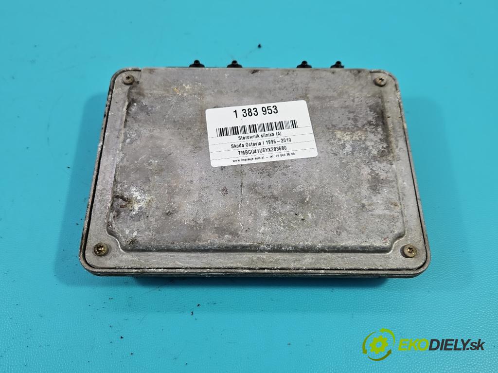 Skoda Octavia I 1996-2010 1.9 TDI 110 hp manual 81 kW 1896 cm3 5- řídící jednotka motoru 038906018GM