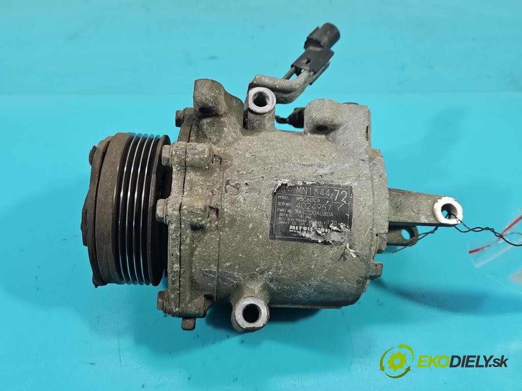 Mitsubishi Colt Z30 VI 2004-2012 1.1 12V 75 hp manual 55 kW 1124 cm3 3- Kompresor: klíma MN164472 (Kompresory)