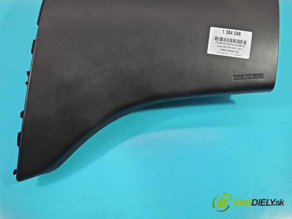 Suzuki Swift Mk7 2010-2017 1.2 16V 94 HP manual 69 kW 1242 cm3 5- airbag vzduch: spolujezdce: 73920-68L10 (Airbag)
