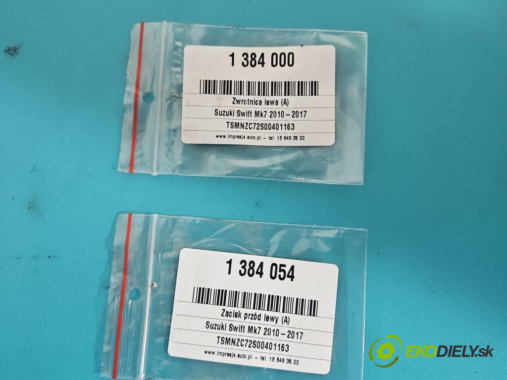 Suzuki Swift Mk7 2010-2017 1.2 16V 94 HP manual 69 kW 1242 cm3 5- brzdič predné ľavý  (Ostatné)