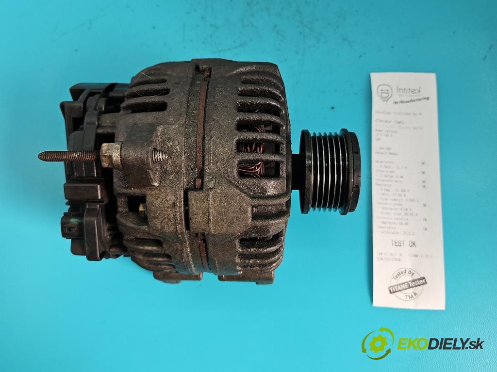 Renault Modus 1.5 dci 86 HP manual 63 kW 1461 cm3 5- Alternator 8200390675 (Alternátory)