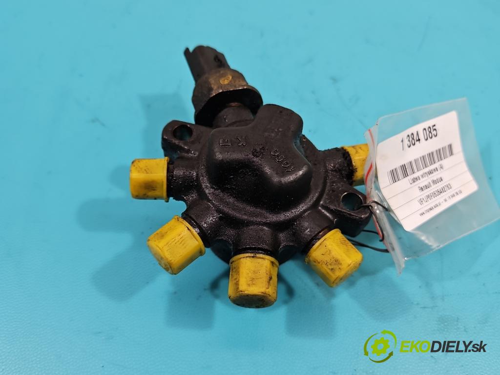 Renault Modus 1.5 dci 86 HP manual 63 kW 1461 cm3 5- lišta vstrekovacia  (Vstrekovacie lišty)