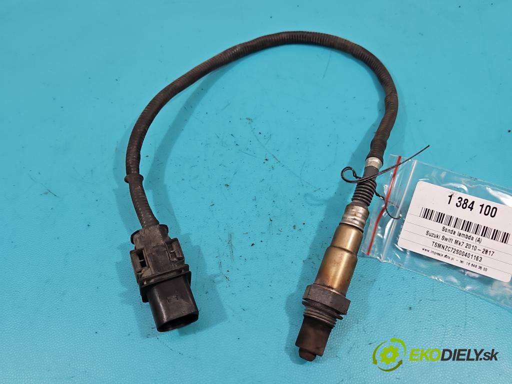 Suzuki Swift Mk7 2010-2017 1.2 16V 94 HP manual 69 kW 1242 cm3 5- Sonda lambda 0258017272 (Lambda sondy)