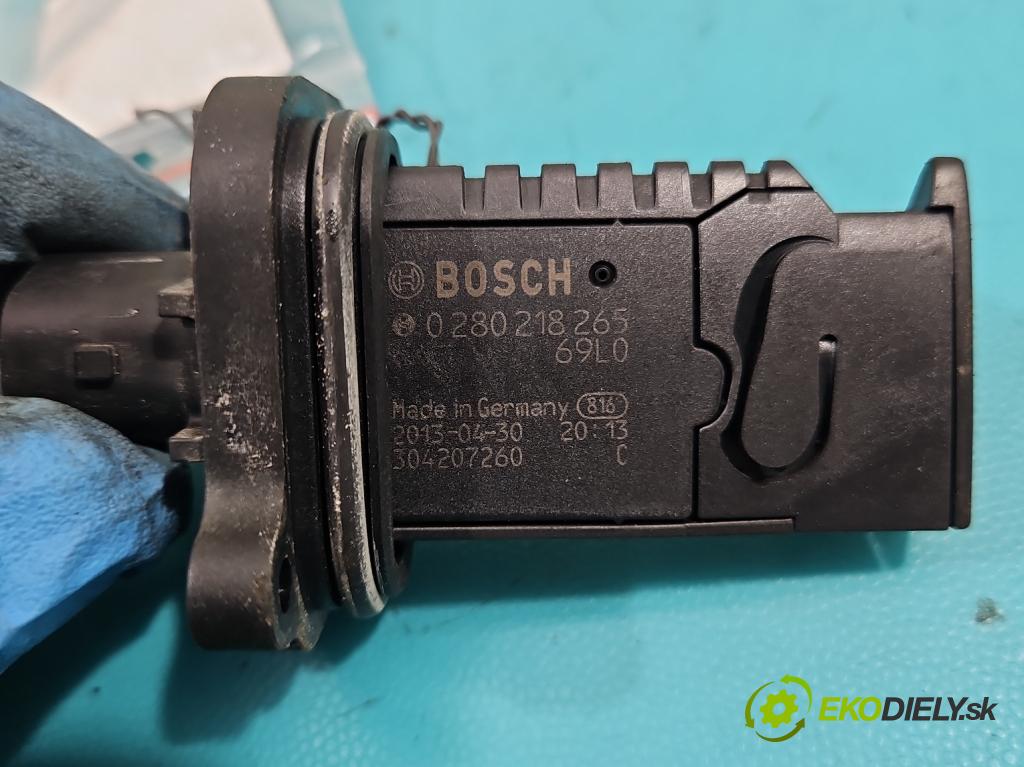 Suzuki Swift Mk7 2010-2017 1.2 16V 94 HP manual 69 kW 1242 cm3 5- průtokoměr: 0280218265 (Váhy vzduchu)