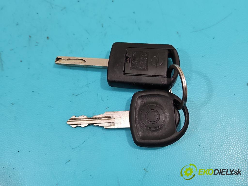 Opel Corsa C 2000-2006 1.2 16V 80 hp manual 59 kW 1229 cm3 5- řídící jednotka motoru 55352622