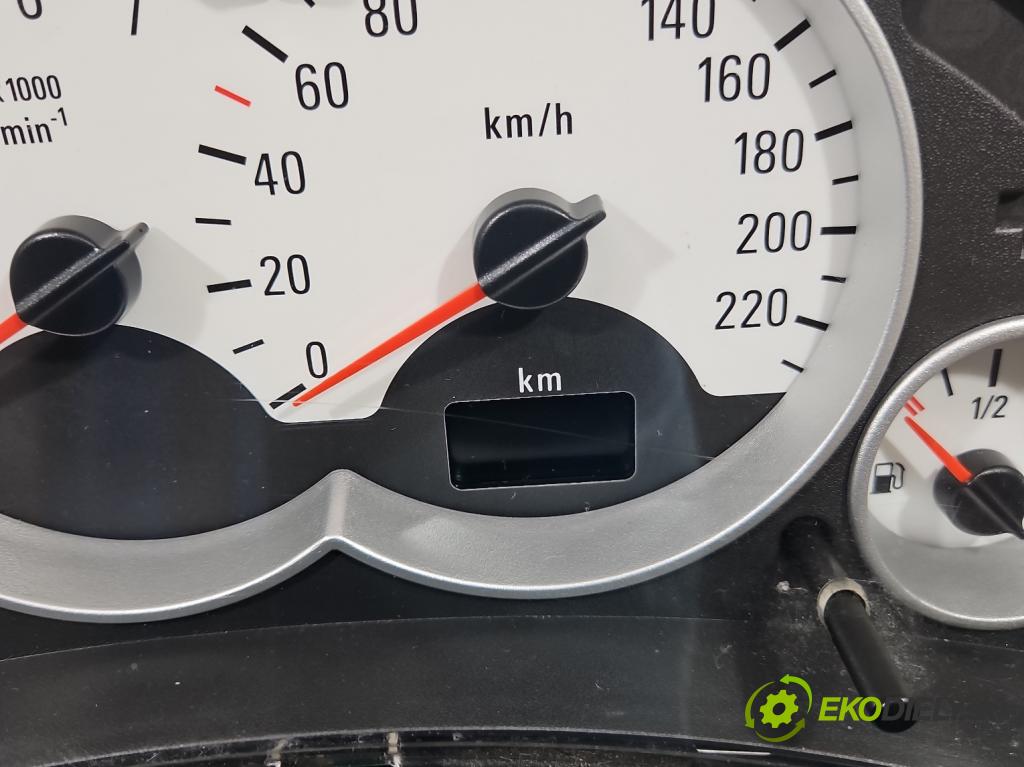 Opel Corsa C 2000-2006 1.2 16V 80 hp manual 59 kW 1229 cm3 5- řídící jednotka motoru 55352622