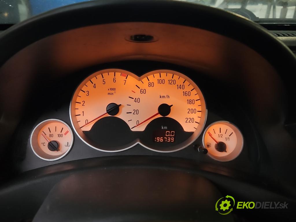 Opel Corsa C 2000-2006 1.2 16V 80 hp manual 59 kW 1229 cm3 5- řídící jednotka motoru 55352622