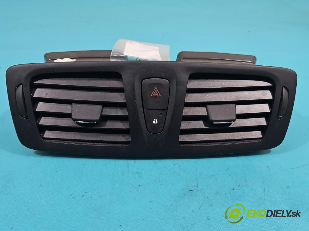Renault Megane III 2008-2016 1.6 16V 110 HP manual 81 kW 1598 cm3 5- Mřížka: kúrenia stredová  (Mriežky kúrenia (fukáre))