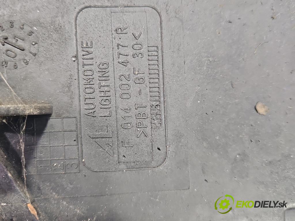 Mazda 6 I GG 2002-2007 2.3b 166 HP manual 122 kW 2261 cm3 4- Reflektor: pravý 014002477R (Pravé)