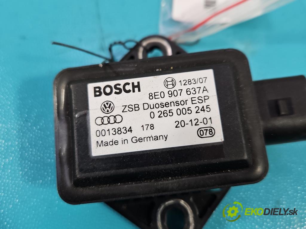 Vw Passat B5 1995-2005 2.0 8V 116 hp manual 85 kW 1984 cm3 5- snímač ESP 8E0907637A