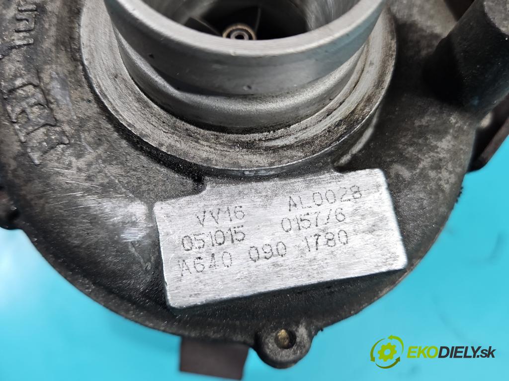 Mercedes B W245 2005-2011 2.0 cdi 109 hp manual 80 kW 1992 cm3 5- Turbodmychadlo A6400901780 (Turbodúchadla (kompletní))