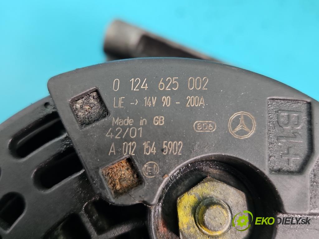 Mercedes E W211 2002-2009 3.2 cdi 204 HP automatic 150 kW 3222 cm3 5- Alternator 0124625002 (Alternátory)