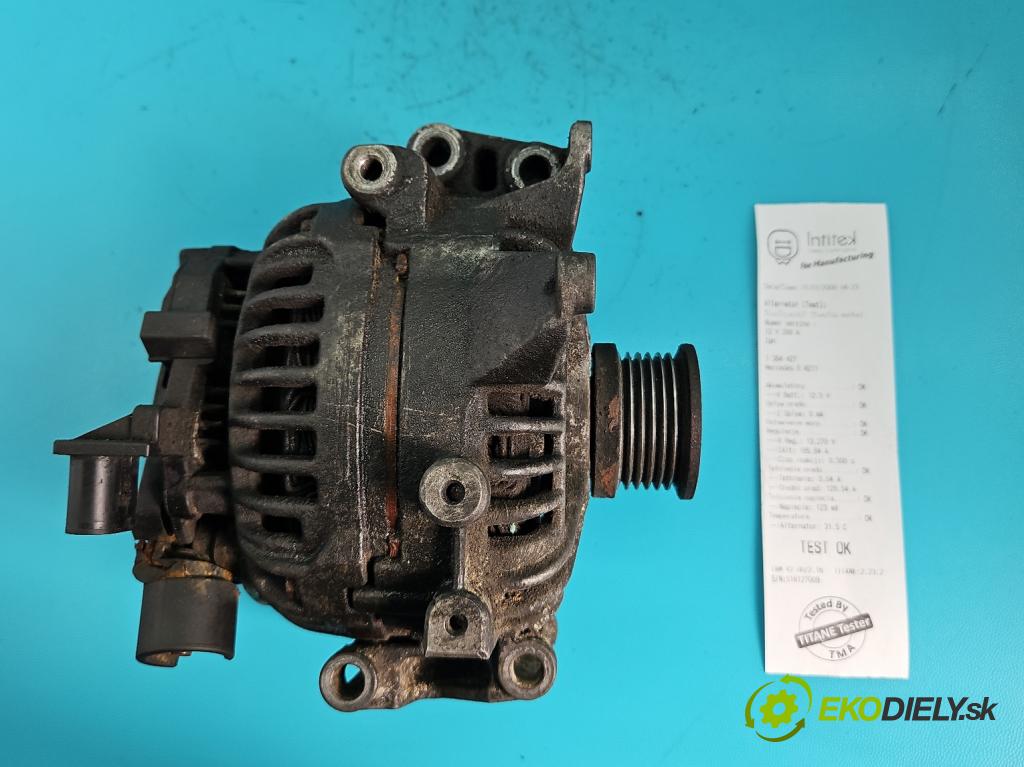 Mercedes E W211 2002-2009 3.2 cdi 204 HP automatic 150 kW 3222 cm3 5- Alternator 0124625002 (Alternátory)