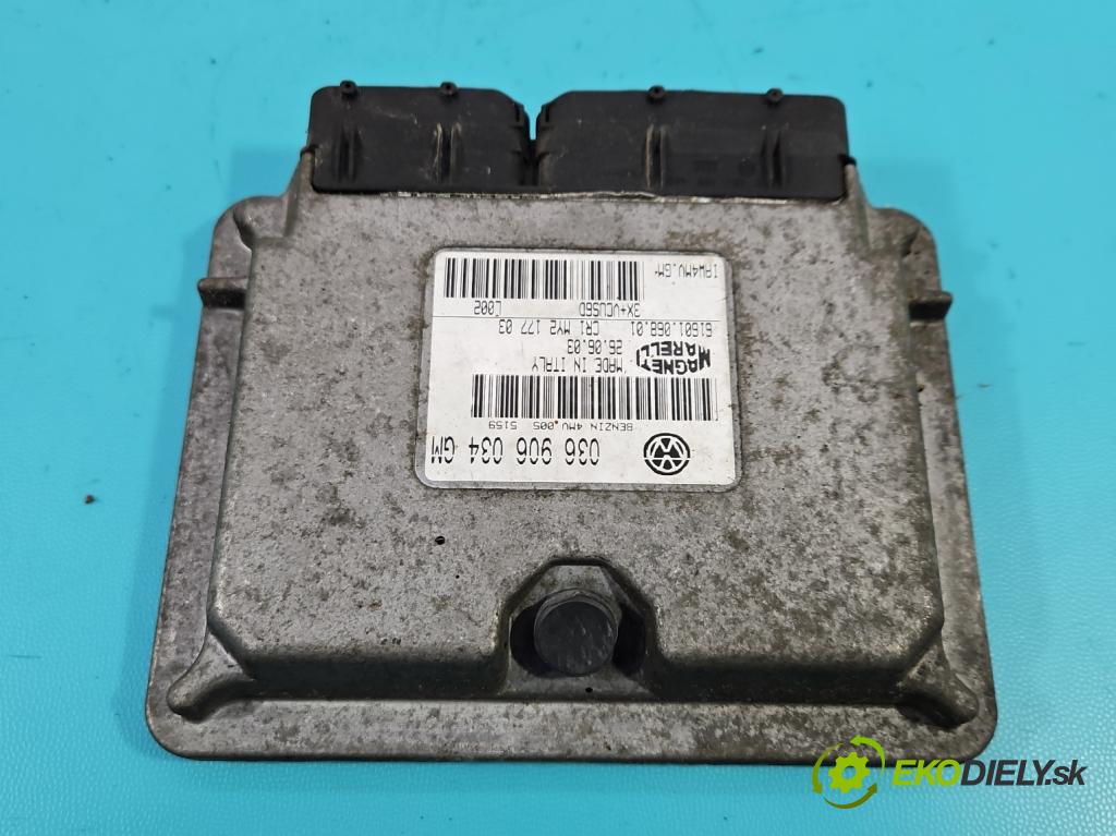 Seat Cordoba II 6L 2002-2008 1.4 16V 75 hp manual 55 kW 1390 cm3 4- řídící jednotka motoru 036906034