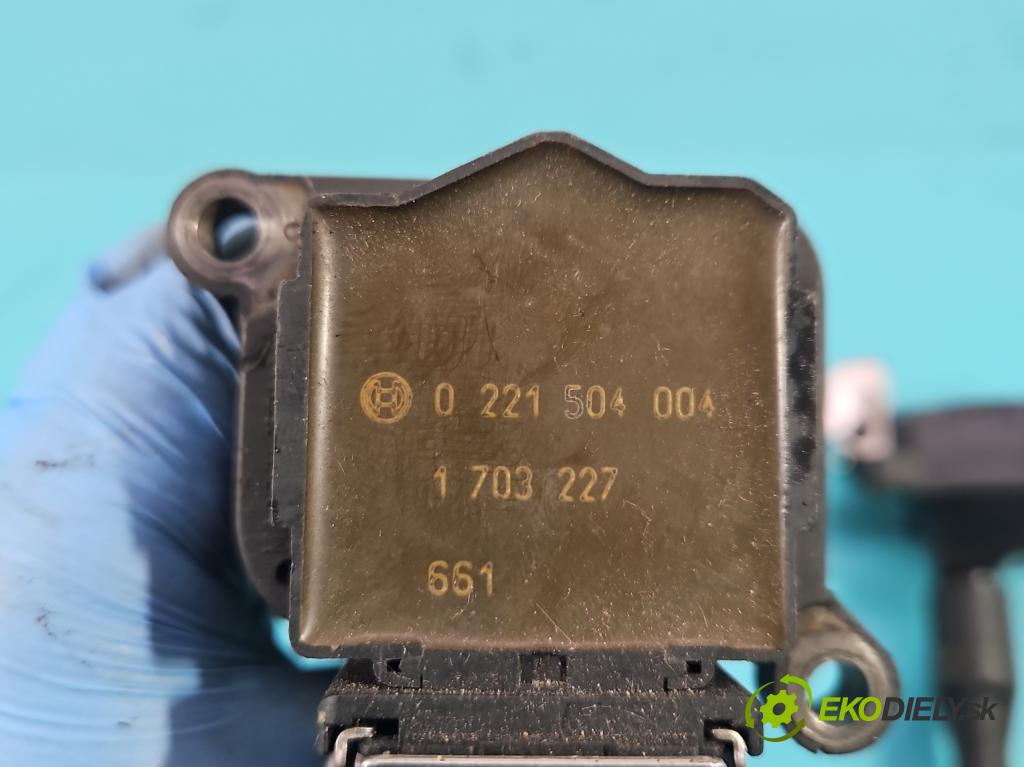 Bmw 5 E39 1996-2003 2.8 R6 193 HP manual 142 kW 2793 cm3 4- cievka zapaľovacia 0221504004 (Zapaľovacie cievky, moduly)