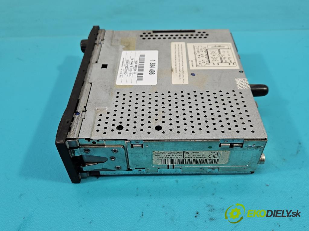 Vw Passat B5 1995-2005 1.8 T 150 HP manual 110 kW 1781 cm3 5- Radio originál 1J0035186E