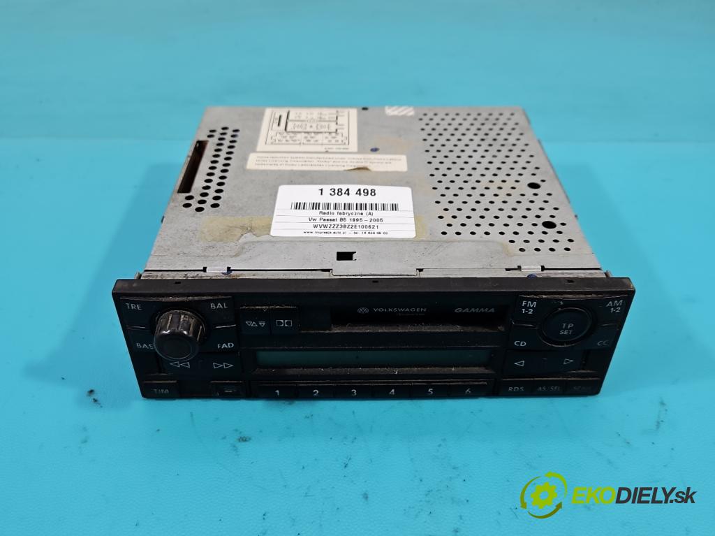 Vw Passat B5 1995-2005 1.8 T 150 HP manual 110 kW 1781 cm3 5- Radio originál 1J0035186E