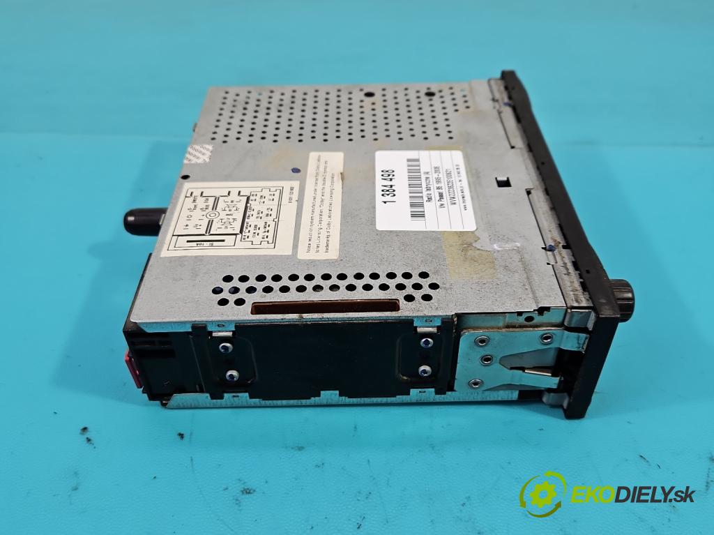 Vw Passat B5 1995-2005 1.8 T 150 HP manual 110 kW 1781 cm3 5- Radio originál 1J0035186E