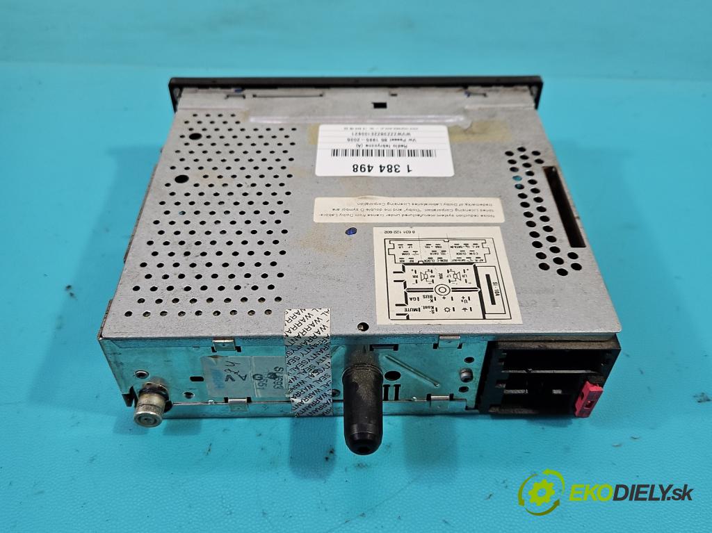 Vw Passat B5 1995-2005 1.8 T 150 HP manual 110 kW 1781 cm3 5- Radio originál 1J0035186E