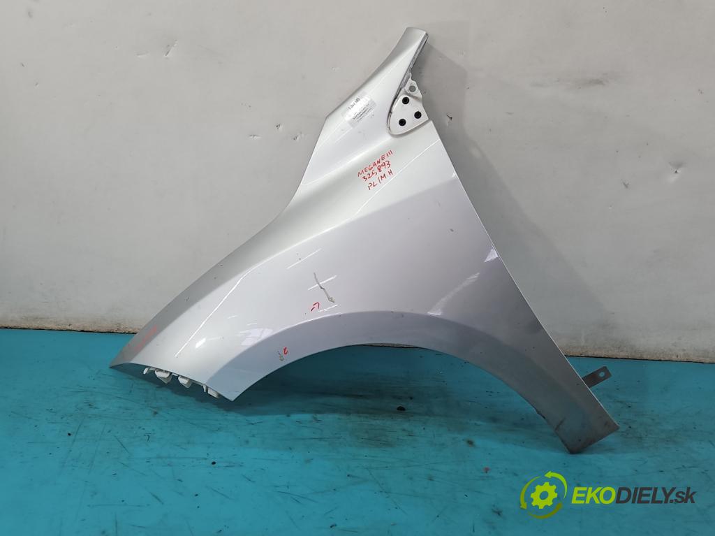 Renault Megane III 2008-2016 1.6 16V 110 hp manual 81 kW 1598 cm3 5- blatnik přední levý  (Predné ľavé)