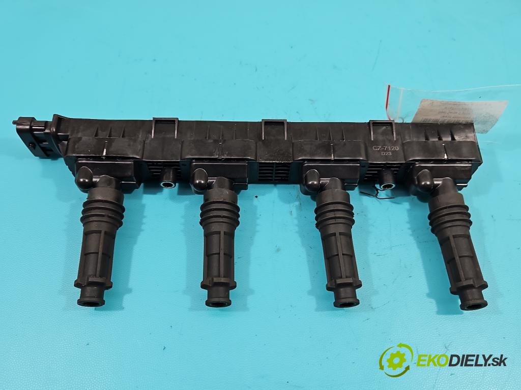 Opel Corsa C 2000-2006 1.2 16V 80 HP manual 59 kW 1229 cm3 5- cievka zapaľovacia  (Zapaľovacie cievky, moduly)