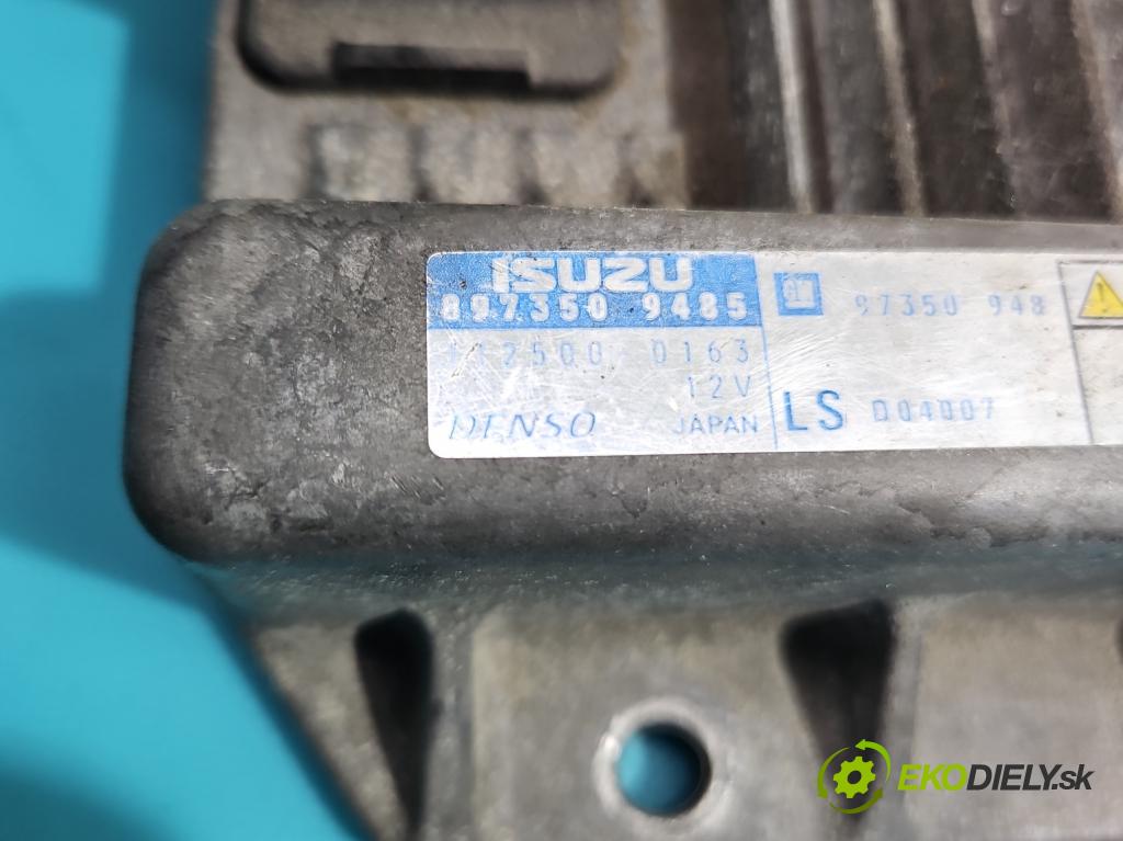 Opel Meriva A 2002-2010 1.7 cdti 101 hp manual 74 kW 1686 cm3 5- řídící jednotka motoru 897350-9485