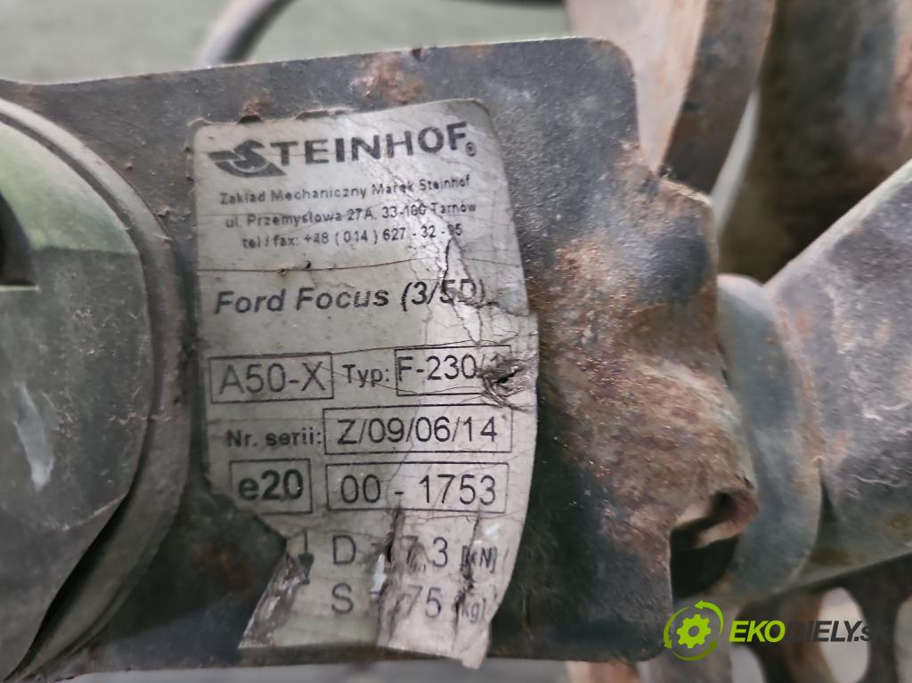 Ford Focus Mk1 1998-2004 1.8 tdci 101 hp manual 74 kW 1753 cm3 5- oko tažné  (Tažná zařízení)