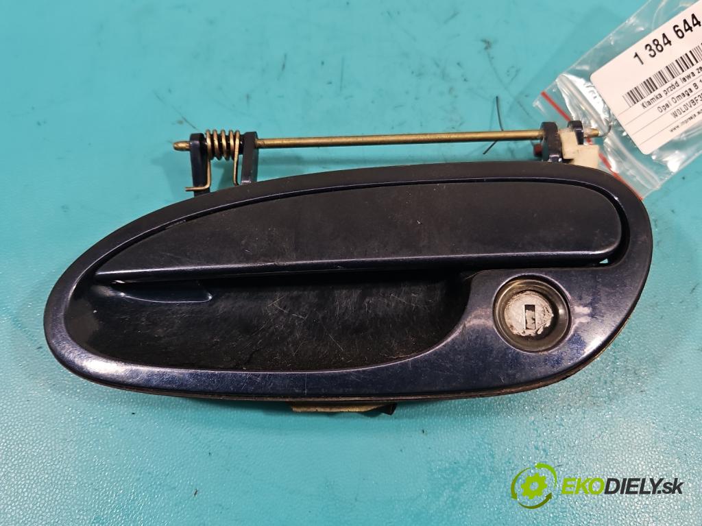 Opel Omega B 1994-2003 2.2 16V 144 HP manual 106 kW 2198 cm3 5- rukoväť predné ľavé mimo:  (Vonkajšie predné ľavé)