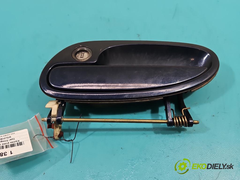 Opel Omega B 1994-2003 2.2 16V 144 HP manual 106 kW 2198 cm3 5- rukoväť predné ľavé mimo:  (Vonkajšie predné ľavé)