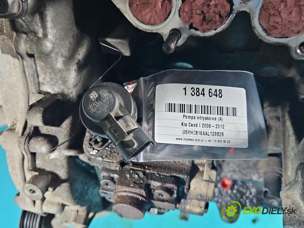 Kia Ceed I 2006-2012 1.6 crdi 116 HP manual 85 kW 1582 cm3 5- čerpadlo vstrekovacia 0445010206 (Vstrekovacie čerpadlá)