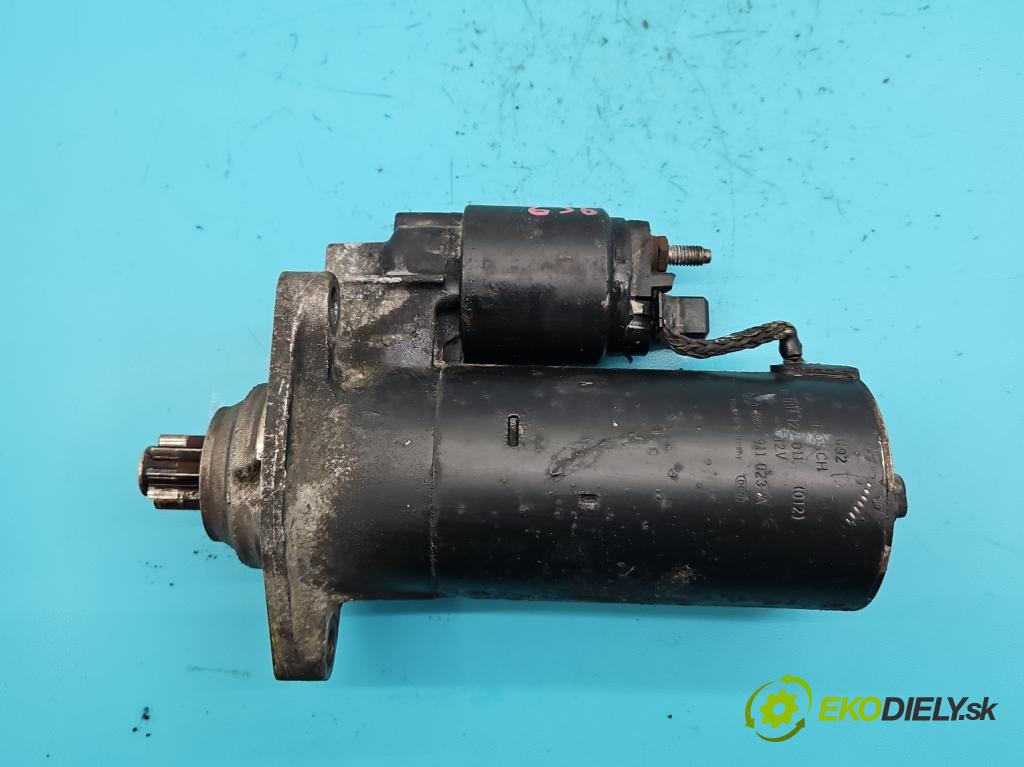 Vw Polo III 6N 1994-2001 1.9 sdi 64 HP manual 47 kW 1896 cm3 3- štartér 0001124011 (Štartéry)