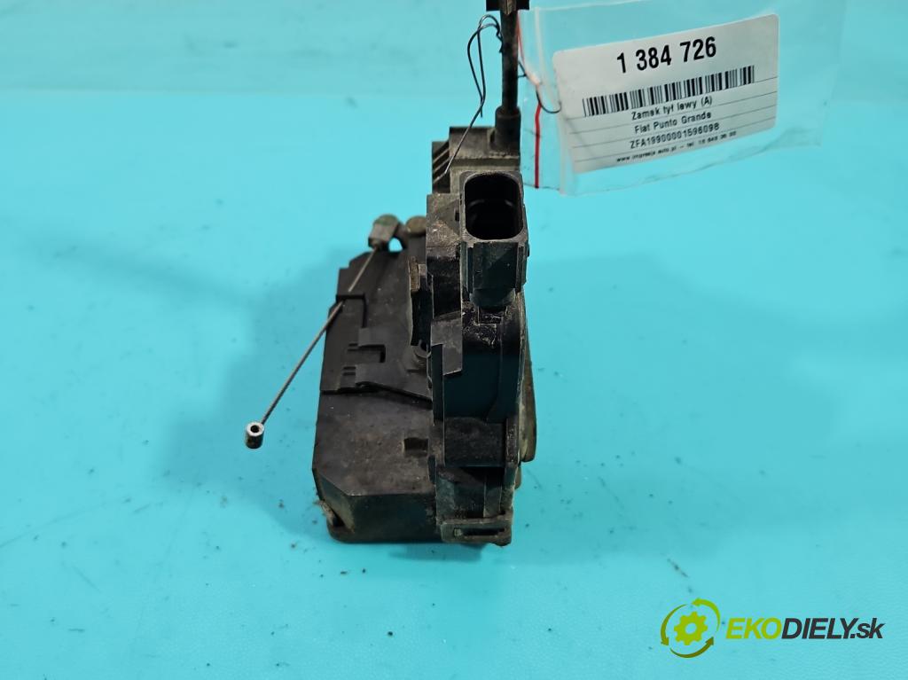 Fiat Punto Grande 1.2 65 hp manual 48 kW 1242 cm3 5- zámek zadní levý 51797569