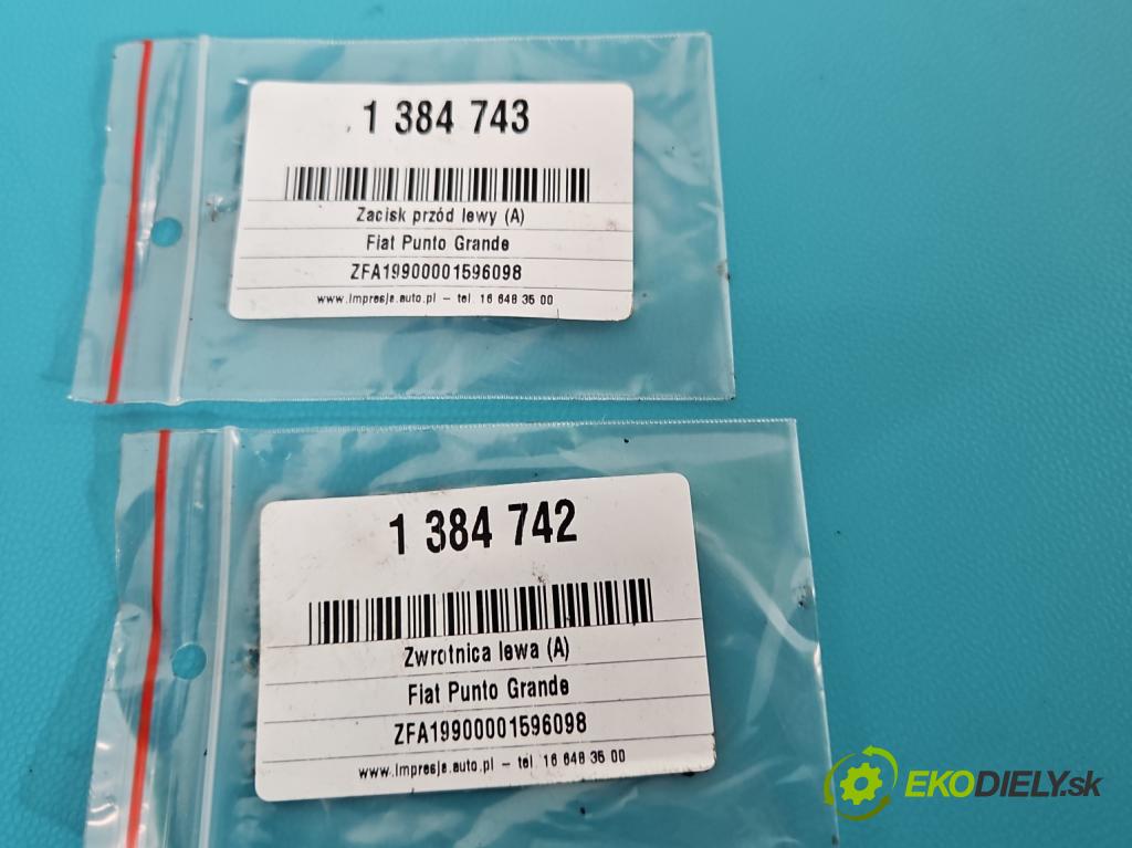 Fiat Punto Grande 1.2 65 HP manual 48 kW 1242 cm3 5- náboj ľavé  (Náboje)