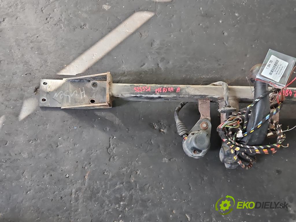 Opel Meriva A 2002-2010 1.7 cdti 101 hp manual 74 kW 1686 cm3 5- oko tažné  (Tažná zařízení)