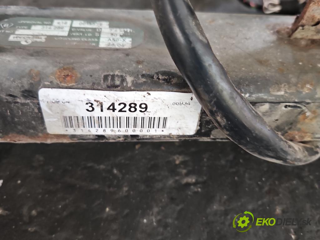 Opel Meriva A 2002-2010 1.7 cdti 101 hp manual 74 kW 1686 cm3 5- oko tažné  (Tažná zařízení)