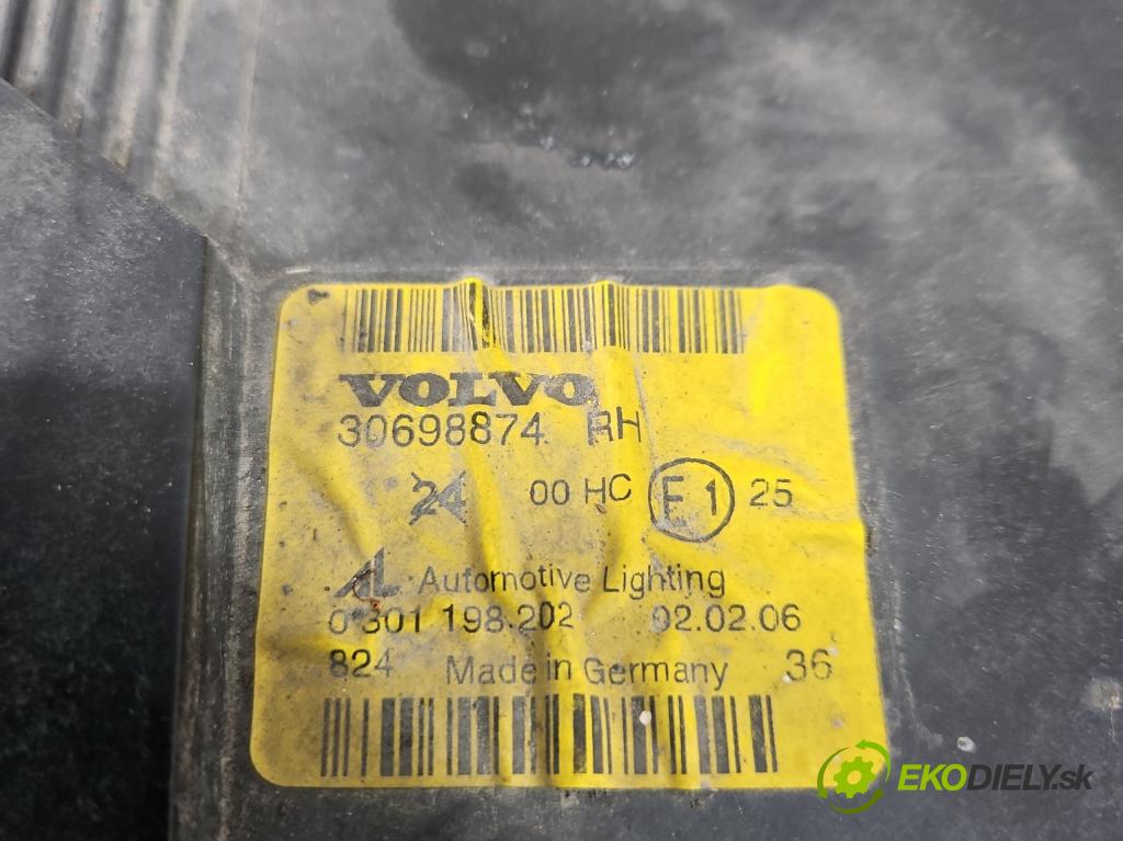 Volvo S40 II 2004-2012 1.8 16V 125 HP manual 92 kW 1798 cm3 4- Reflektor: pravý 30698874 (Pravé)