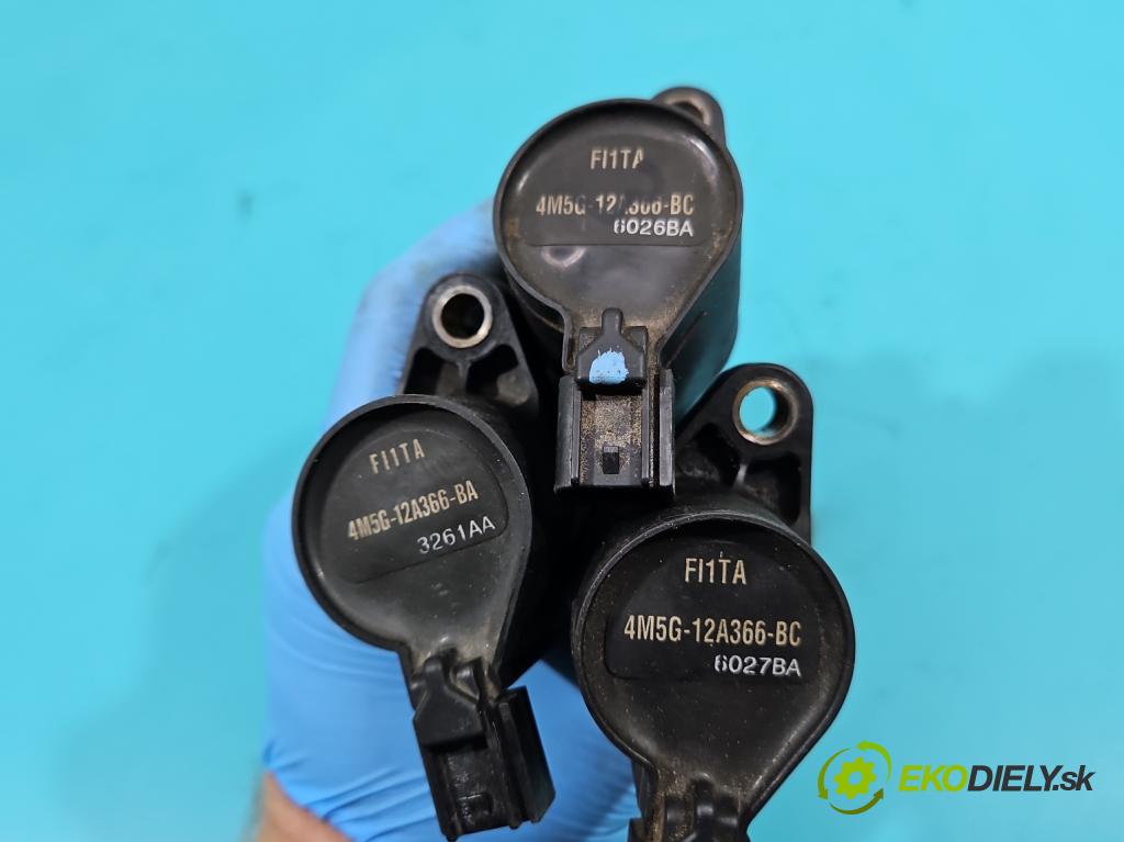 Volvo S40 II 2004-2012 1.8 16V 125 HP manual 92 kW 1798 cm3 4- cievka zapaľovacia 4M5G-12A366-BC (Zapaľovacie cievky, moduly)