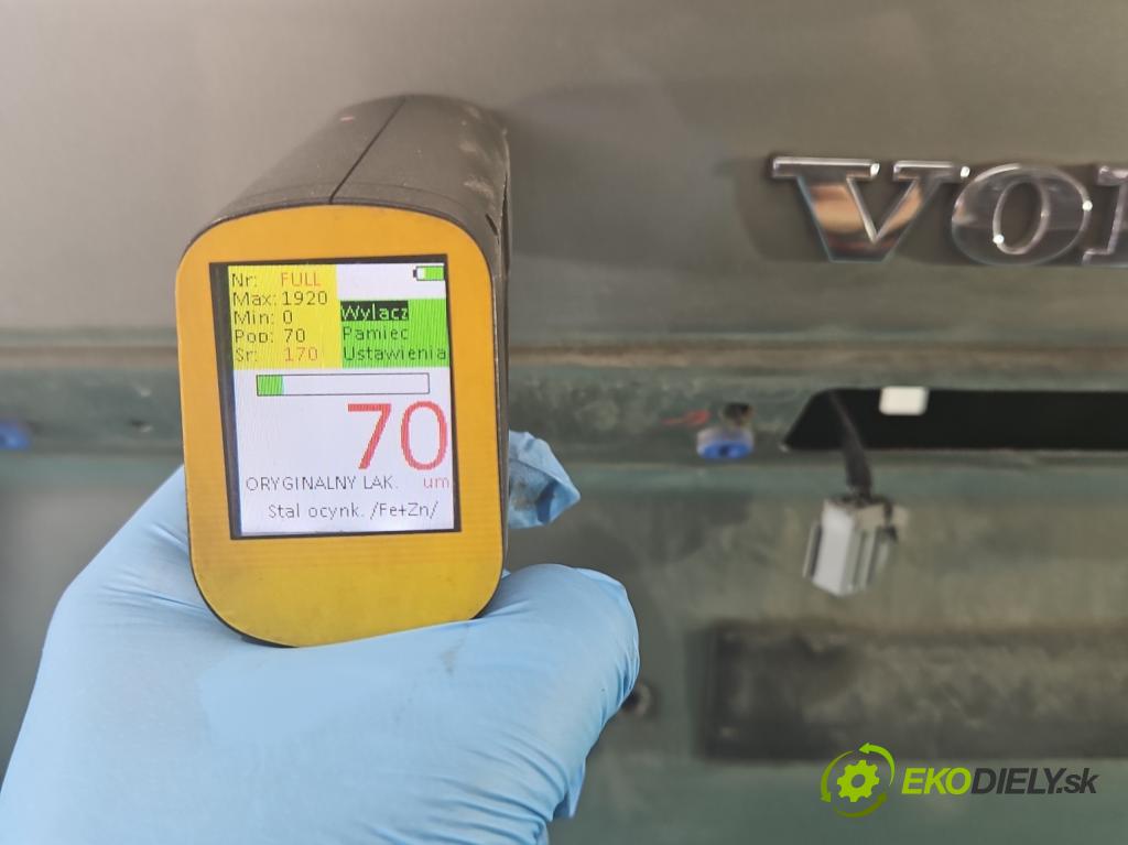 Volvo S40 II 2004-2012 1.8 16V 125 hp manual 92 kW 1798 cm3 4- zadní kufrové dveře  (Zadní kapoty)