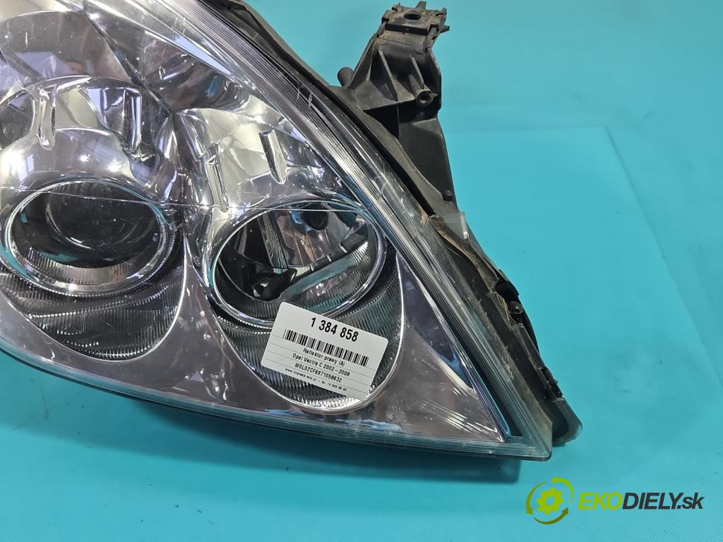 Opel Vectra C 2002-2008 1.9 cdti (Z19DT) 120 HP manual 88 kW 1910 cm3 4- Reflektor: pravý  (Pravé)