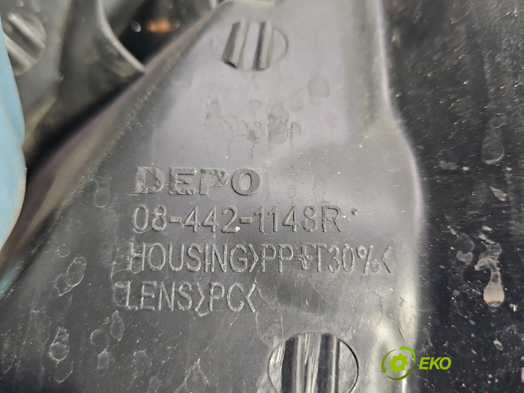 Opel Vectra C 2002-2008 1.9 cdti (Z19DT) 120 HP manual 88 kW 1910 cm3 4- Reflektor: pravý  (Pravé)